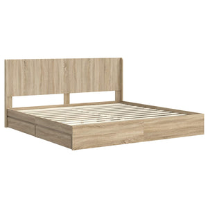 Καλάθι με αποθήκη και κεφαλάρι Sonoma Δρυς 180 x 200 cm - Pakobazaar