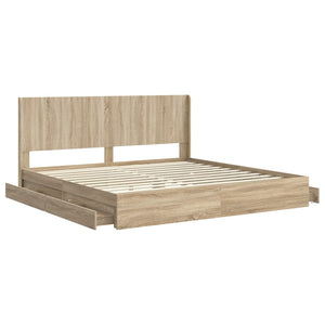 Καλάθι με αποθήκη και κεφαλάρι Sonoma Δρυς 180 x 200 cm - Pakobazaar