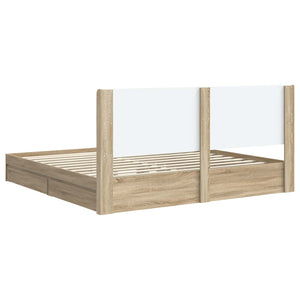 Καλάθι με αποθήκη και κεφαλάρι Sonoma Δρυς 180 x 200 cm - Pakobazaar