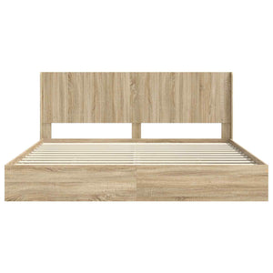 Καλάθι με αποθήκη και κεφαλάρι Sonoma Δρυς 180 x 200 cm - Pakobazaar