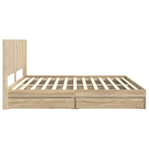 Καλάθι με αποθήκη και κεφαλάρι Sonoma Δρυς 180 x 200 cm - Pakobazaar