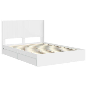 Καλάθι με αποθήκη και κεφαλάρι Λευκό 160 x 200 cm - Pakobazaar