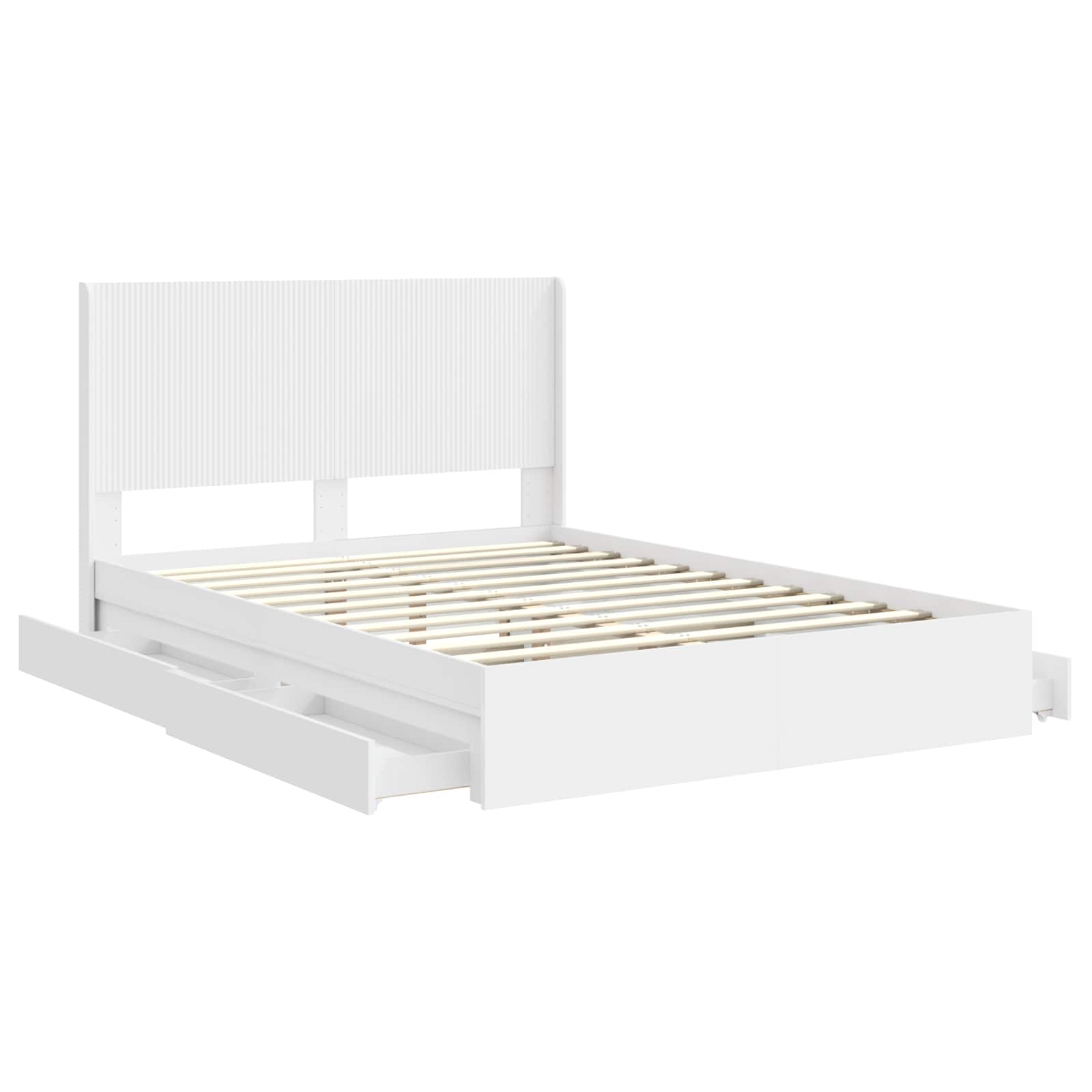 Καλάθι με αποθήκη και κεφαλάρι Λευκό 160 x 200 cm - Pakobazaar