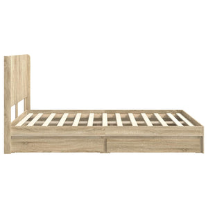 Καλάθι με αποθήκη και κεφαλάρι Sonoma Δρυς 160 x 200 cm - Pakobazaar