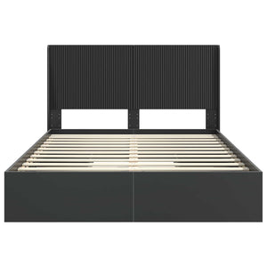 Καλάθι με αποθήκη και κεφαλάρι Μαύρο 150 x 200 cm