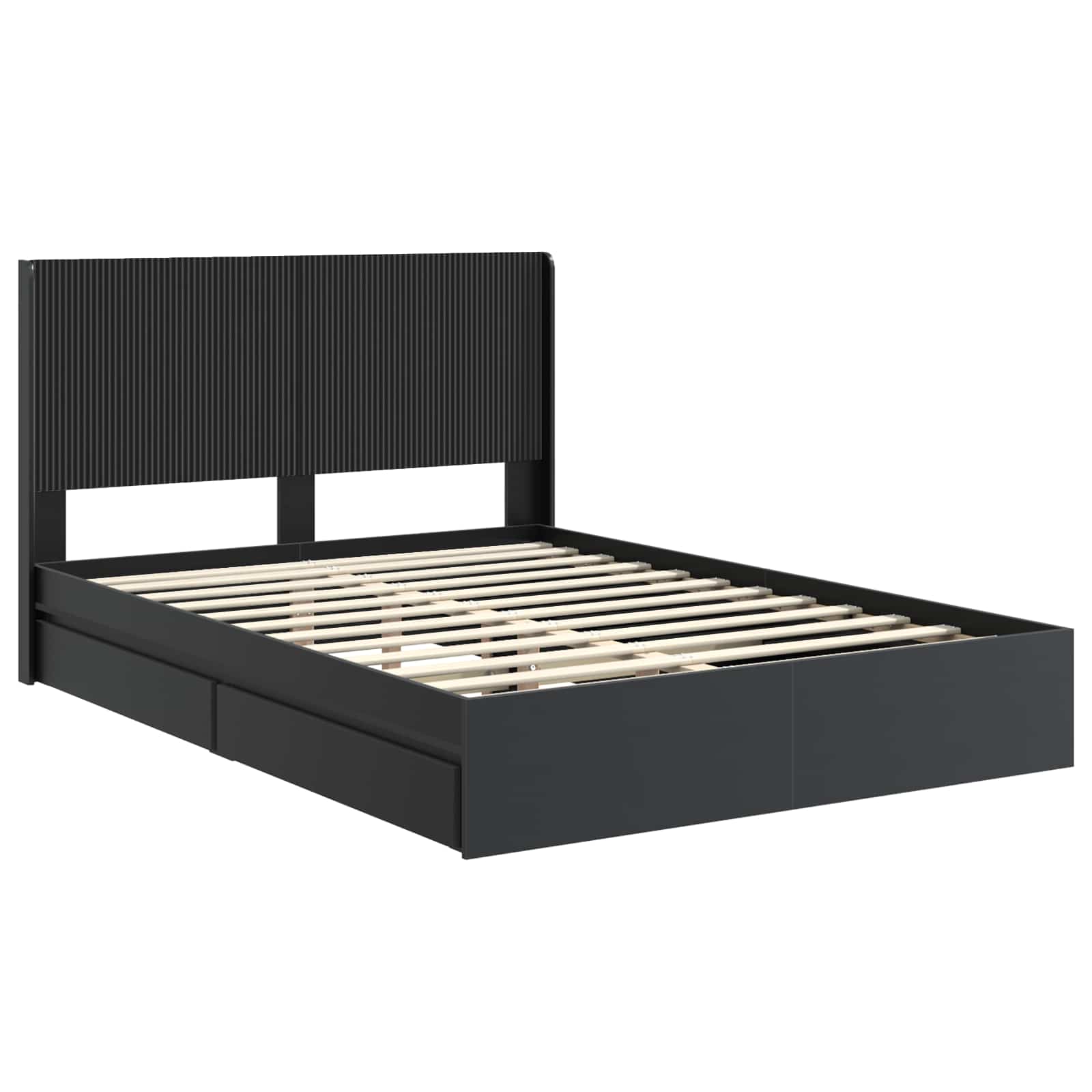 Καλάθι με αποθήκη και κεφαλάρι Μαύρο 135 x 190 cm - Pakobazaar
