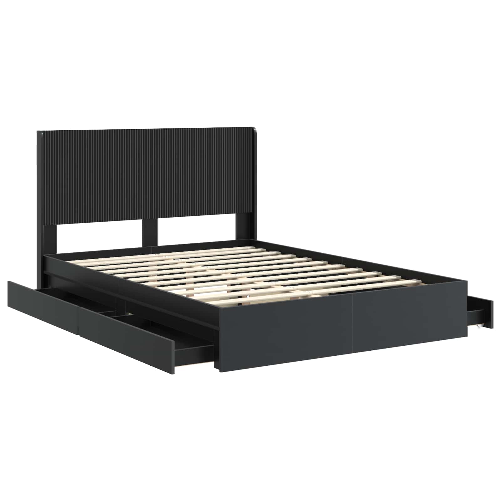 Καλάθι με αποθήκη και κεφαλάρι Μαύρο 120 x 190 cm - Pakobazaar