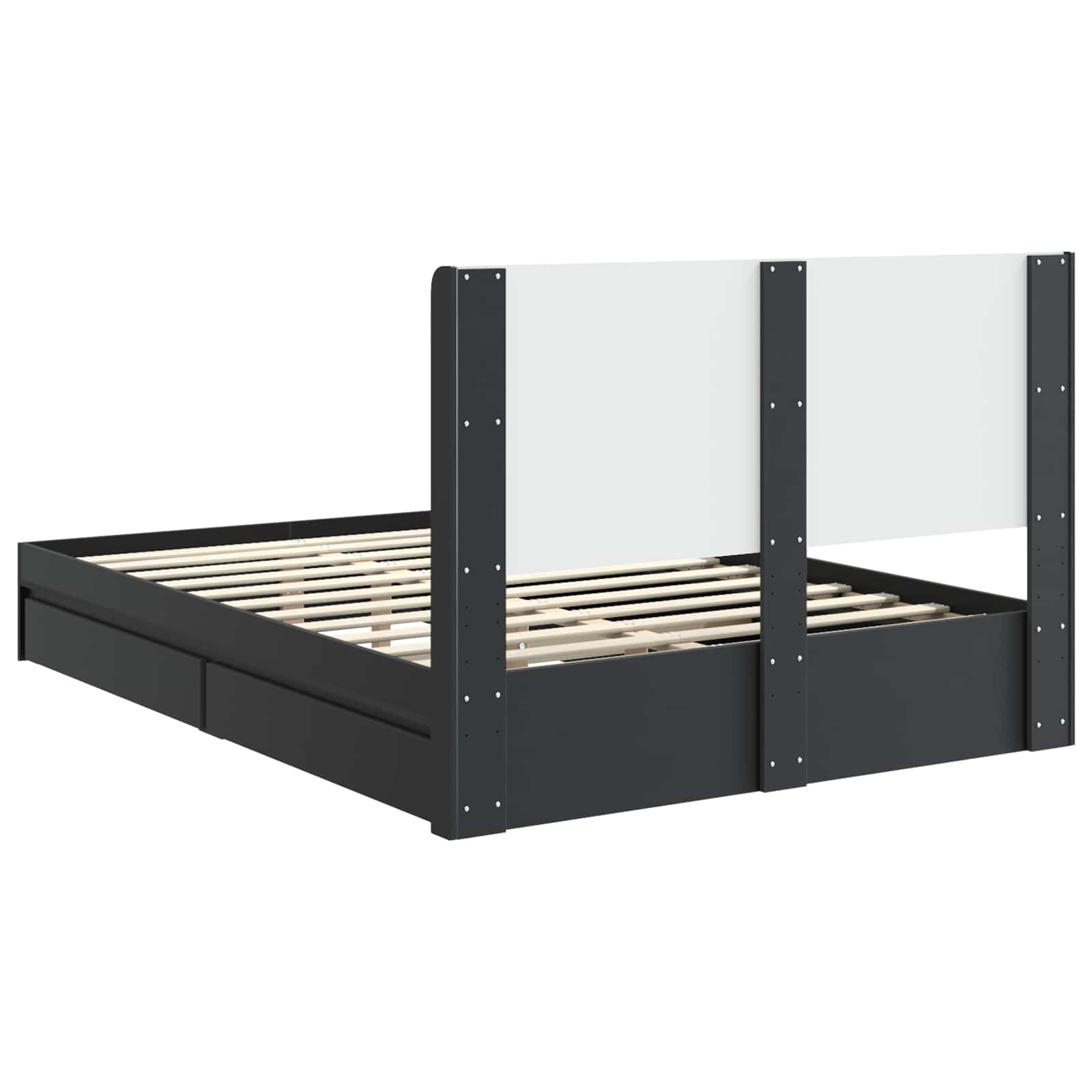 Καλάθι με αποθήκη και κεφαλάρι Μαύρο 120 x 190 cm - Pakobazaar