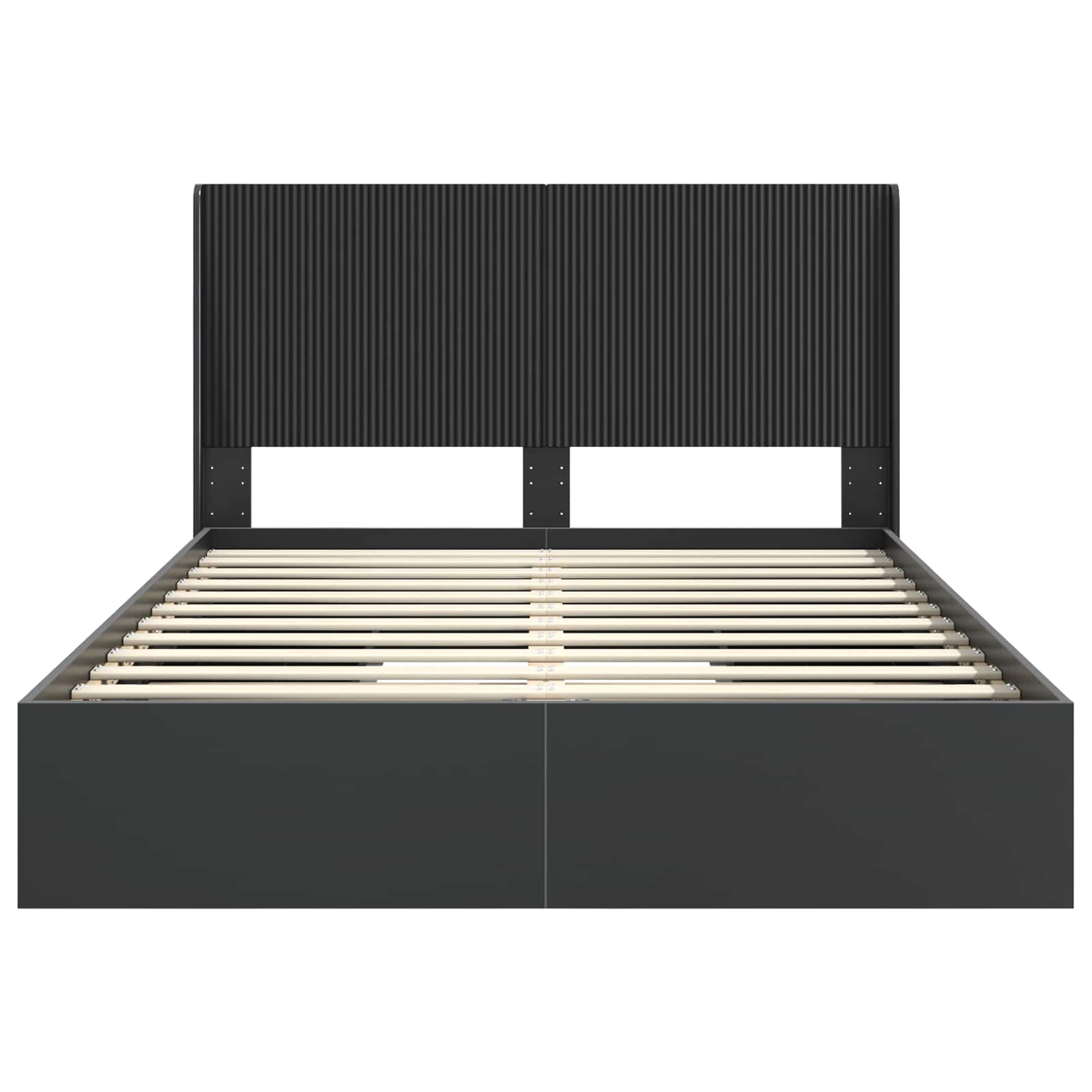 Καλάθι με αποθήκη και κεφαλάρι Μαύρο 120 x 190 cm - Pakobazaar