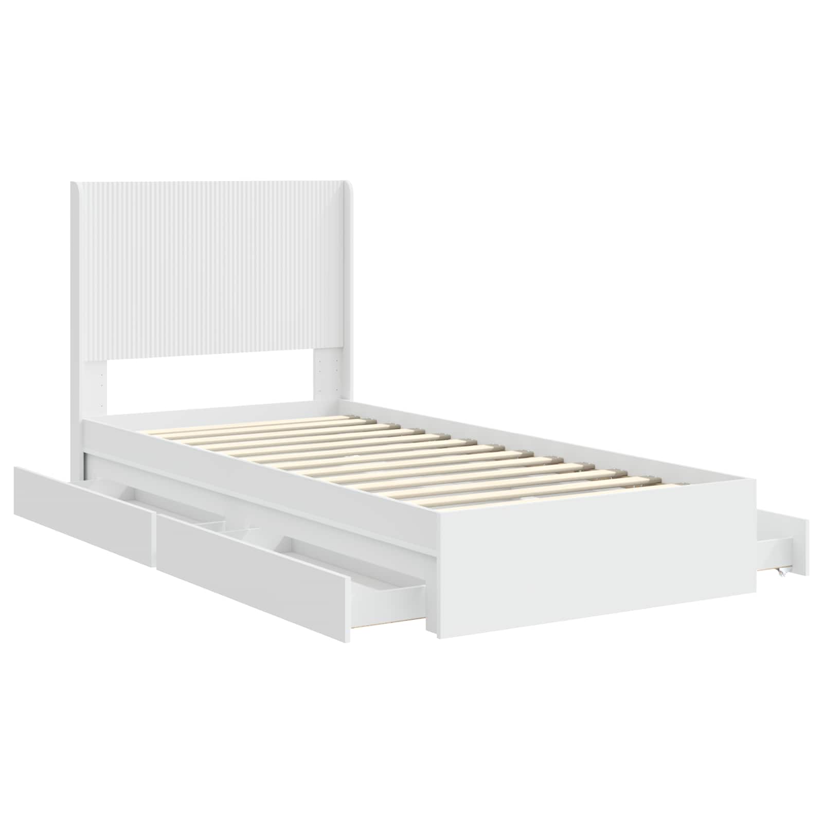 Καλάθι με αποθήκη και κεφαλάρι Λευκό 90 x 200 cm - Pakobazaar