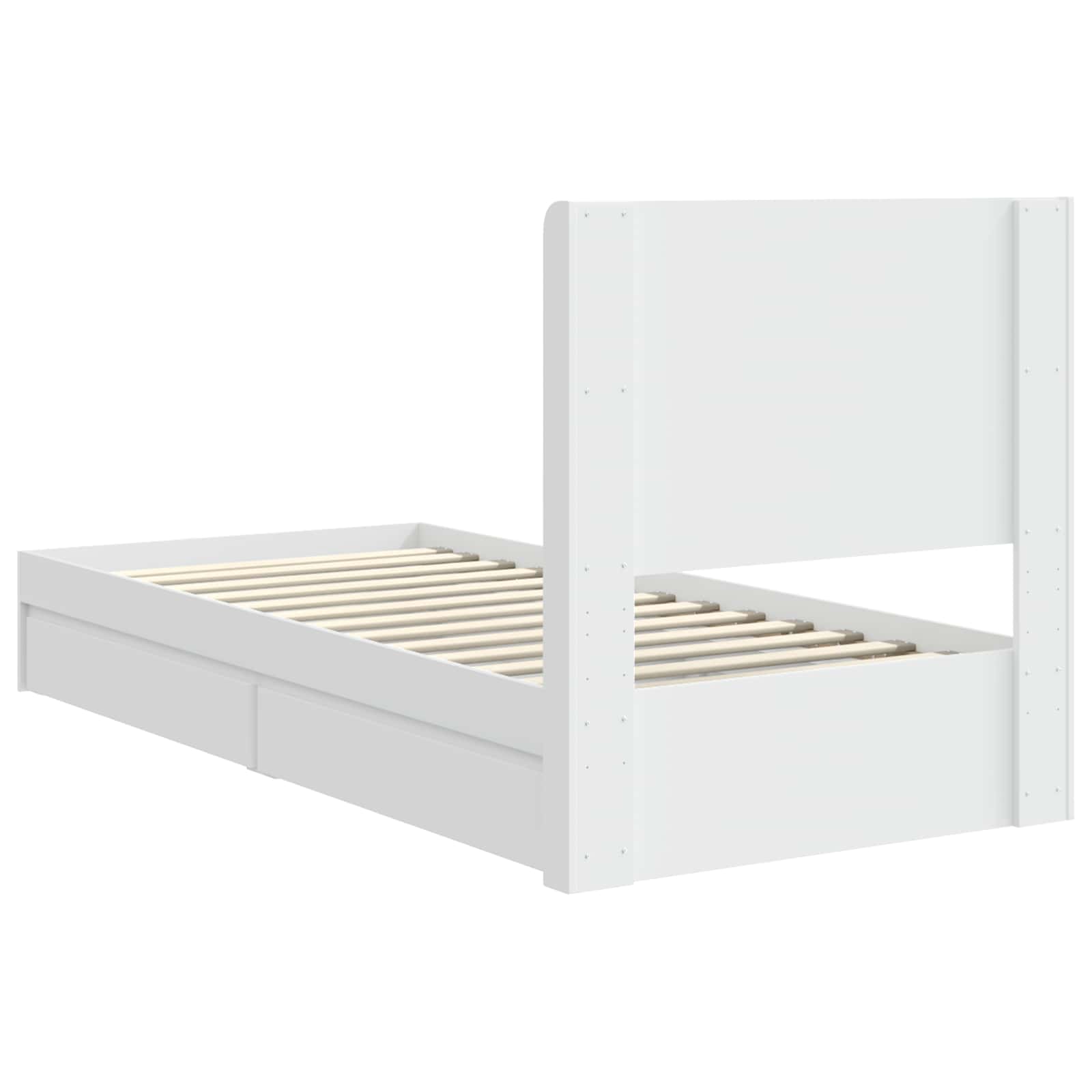 Καλάθι με αποθήκη και κεφαλάρι Λευκό 90 x 200 cm - Pakobazaar