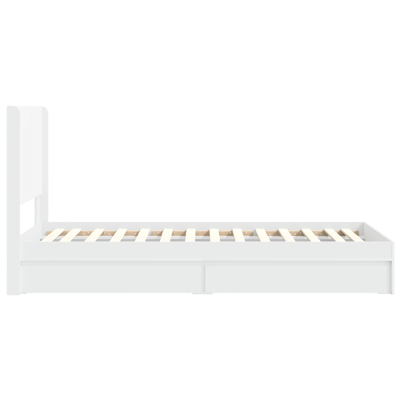 Καλάθι με αποθήκη και κεφαλάρι Λευκό 90 x 200 cm - Pakobazaar