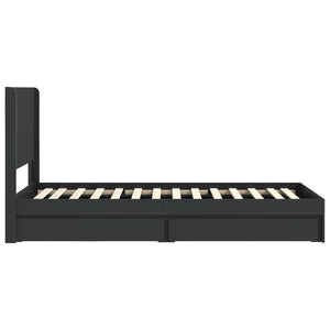 Καλάθι με αποθήκη και κεφαλάρι Μαύρο 90 x 190 cm - Pakobazaar