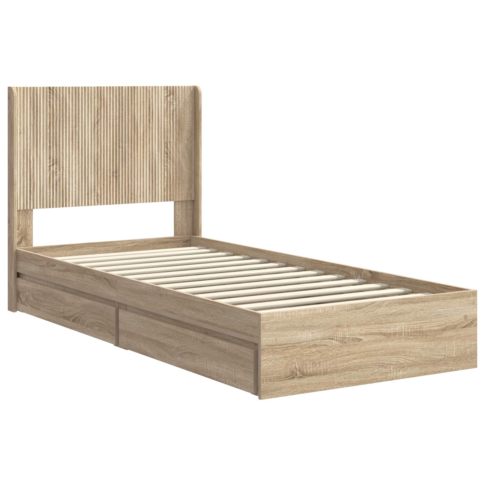 Καλάθι με αποθήκη και κεφαλάρι Sonoma Δρυς 90 x 200 cm - Pakobazaar