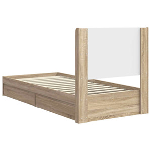 Καλάθι με αποθήκη και κεφαλάρι Sonoma Δρυς 90 x 200 cm - Pakobazaar