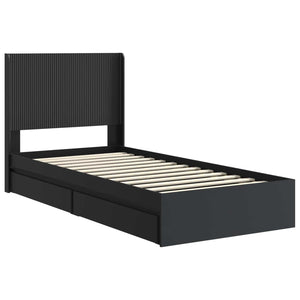 Καλάθι με αποθήκη και κεφαλάρι Μαύρο 75 x 190 cm - Pakobazaar