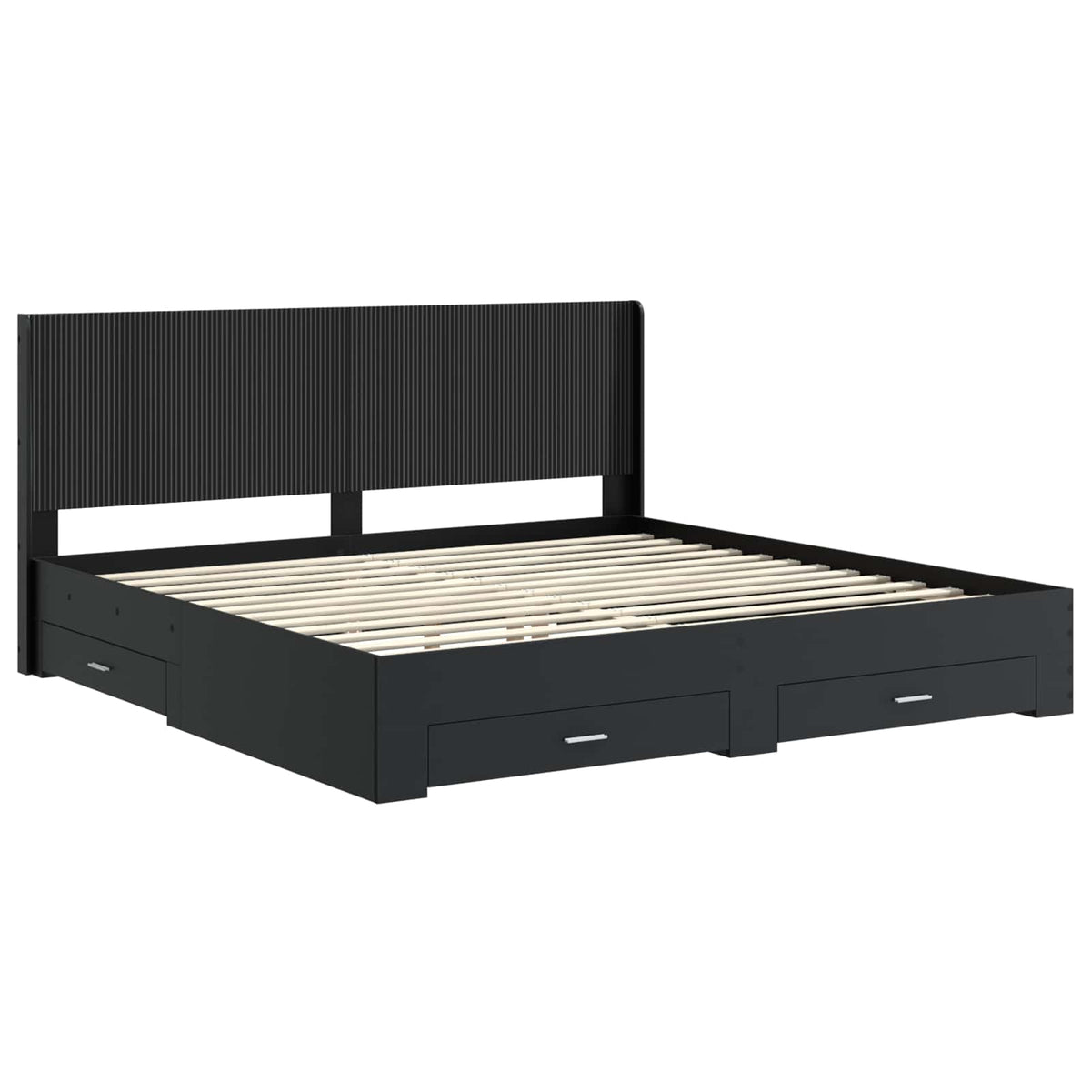 Καλάθι με αποθήκη και κεφαλάρι Μαύρο 200 x 200 cm - Pakobazaar