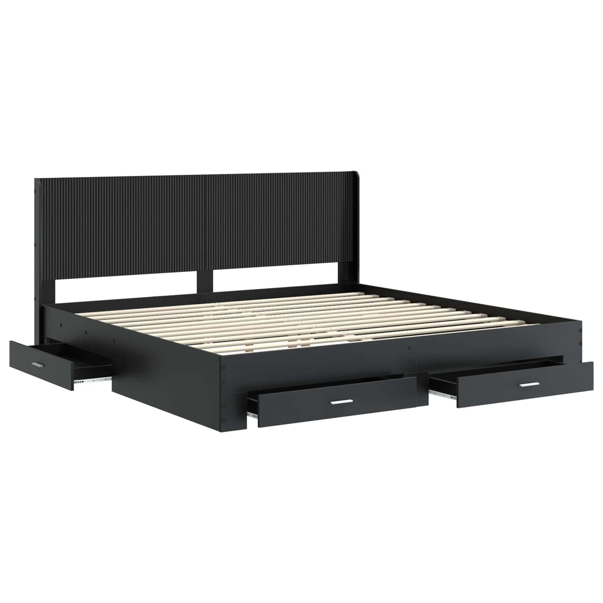 Καλάθι με αποθήκη και κεφαλάρι Μαύρο 200 x 200 cm - Pakobazaar