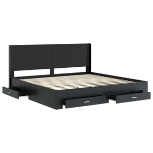 Καλάθι με αποθήκη και κεφαλάρι Μαύρο 200 x 200 cm - Pakobazaar