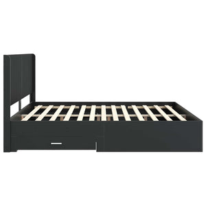 Καλάθι με αποθήκη και κεφαλάρι Μαύρο 200 x 200 cm - Pakobazaar