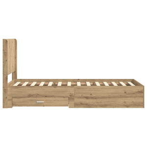 Καλάθι με αποθήκη και κεφαλάρι Artisan Δρυς 100 x 200 cm