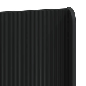 Καλάθι με αποθήκη και κεφαλάρι Μαύρο 90 x 200 cm