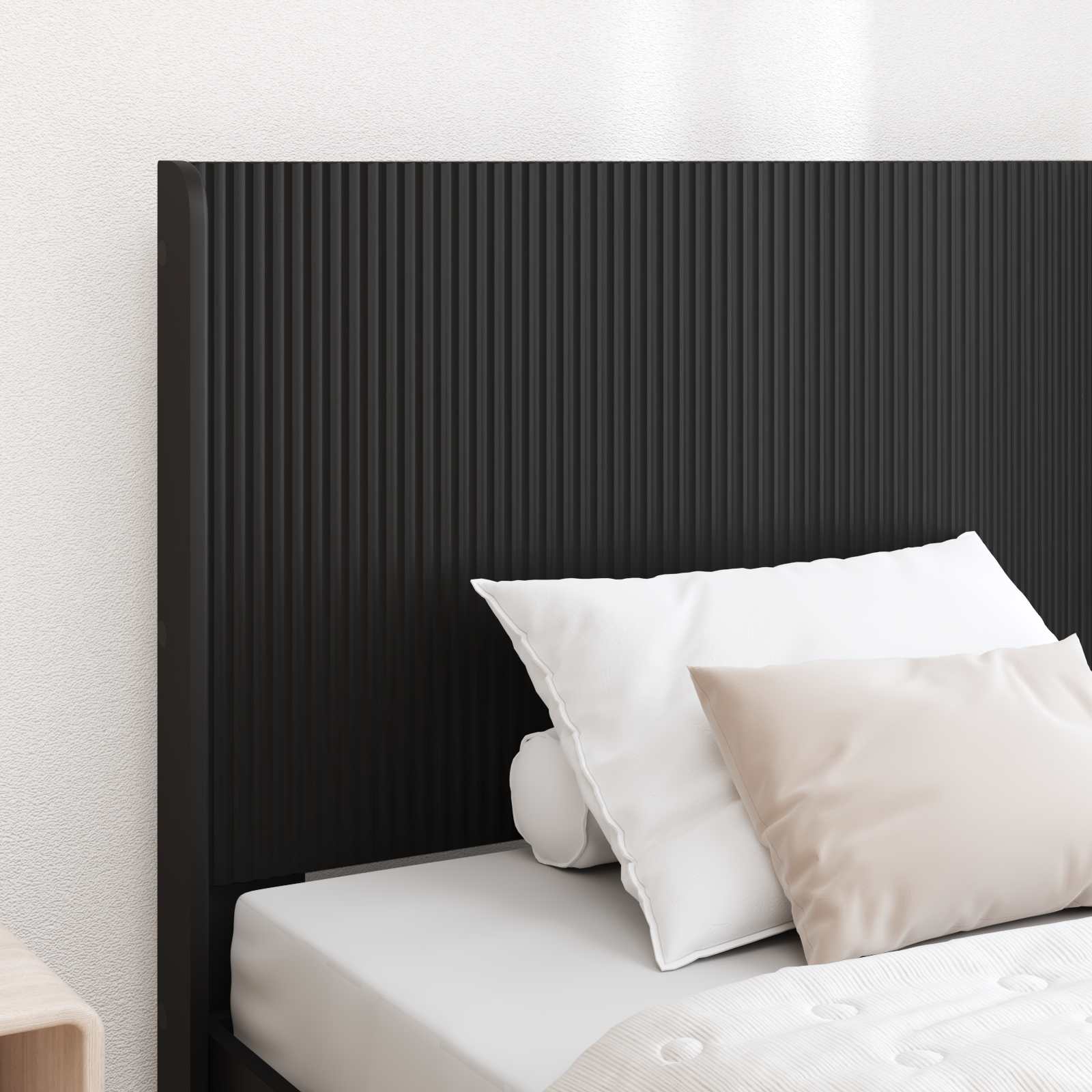 Καλάθι με αποθήκη και κεφαλάρι Μαύρο 90 x 200 cm