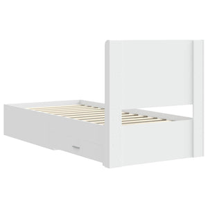Καλάθι με αποθήκη και κεφαλάρι Λευκό 90 x 190 cm - Pakobazaar
