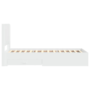 Καλάθι με αποθήκη και κεφαλάρι Λευκό 90 x 190 cm - Pakobazaar