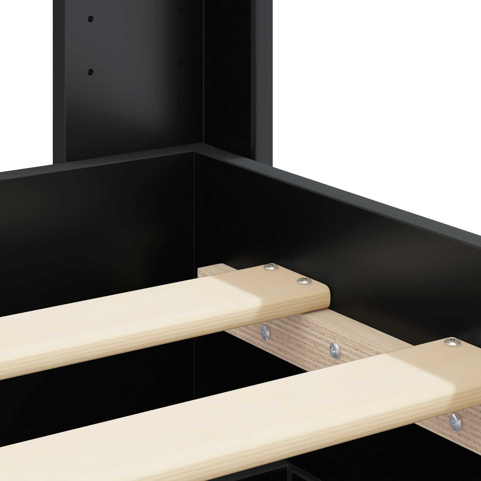 Καλάθι με αποθήκη και κεφαλάρι Μαύρο 75 x 190 cm - Pakobazaar