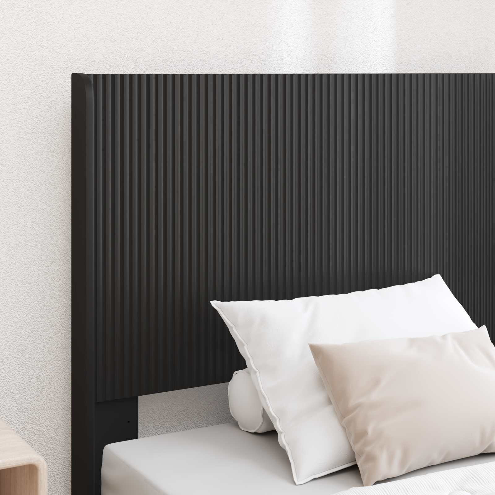Καλάθι με αποθήκη και κεφαλάρι Μαύρο 75 x 190 cm - Pakobazaar