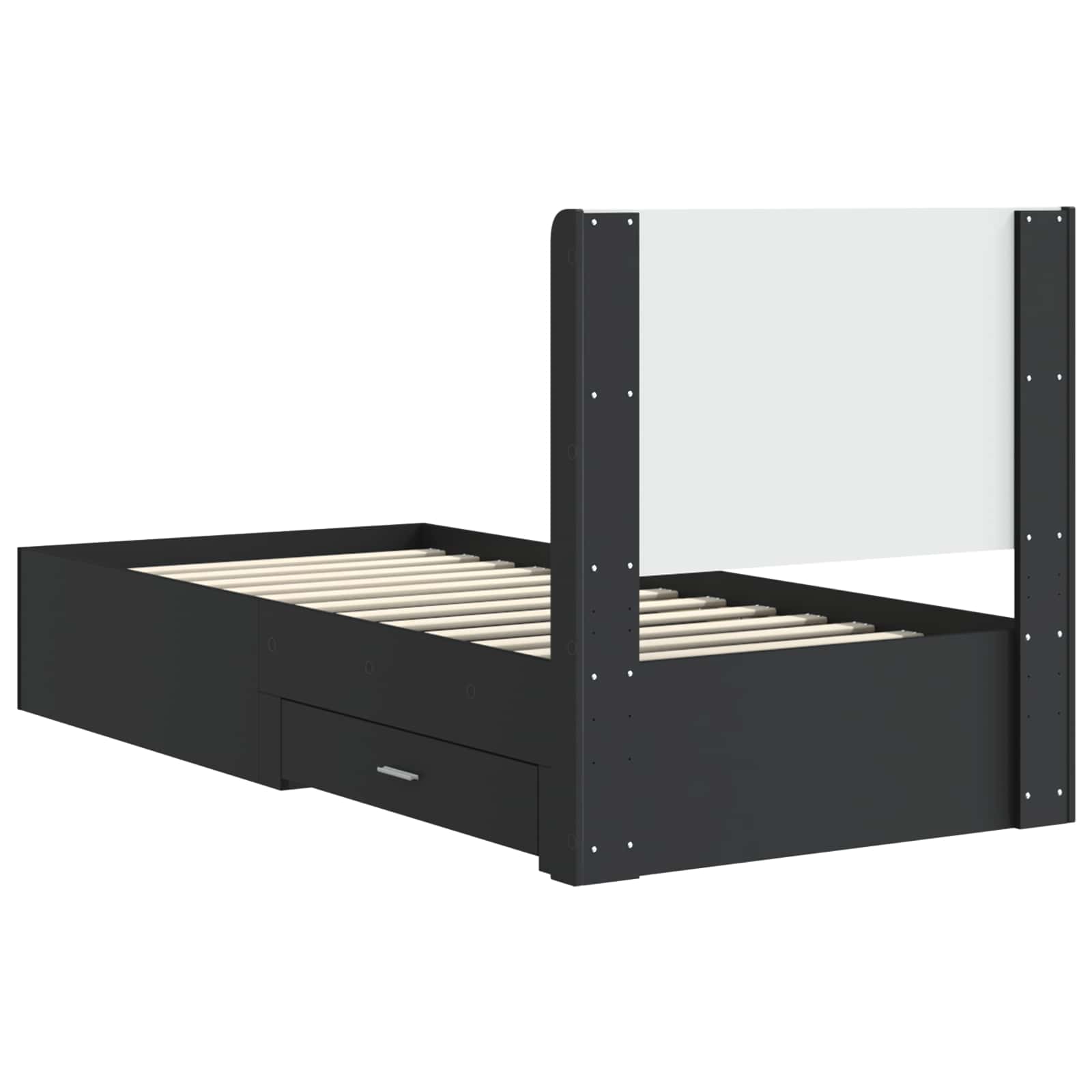 Καλάθι με αποθήκη και κεφαλάρι Μαύρο 75 x 190 cm - Pakobazaar