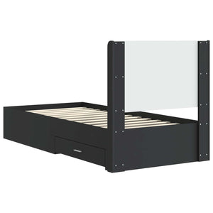 Καλάθι με αποθήκη και κεφαλάρι Μαύρο 75 x 190 cm - Pakobazaar