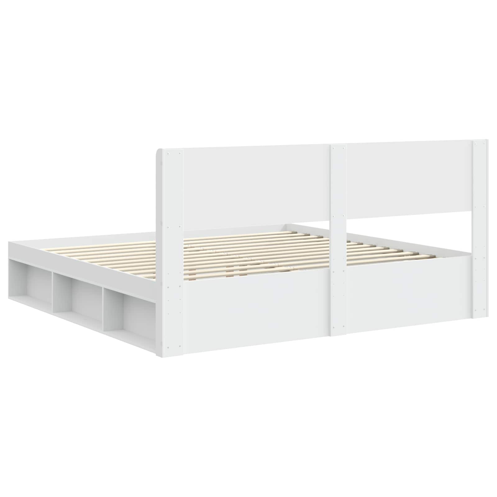 Καλάθι με αποθήκη και κεφαλάρι Λευκό 200 x 200 cm - Pakobazaar