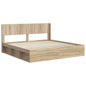 Καλάθι με αποθήκη και κεφαλάρι Sonoma Δρυς 180 x 200 cm - Pakobazaar