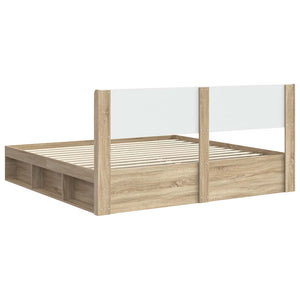 Καλάθι με αποθήκη και κεφαλάρι Sonoma Δρυς 180 x 200 cm - Pakobazaar