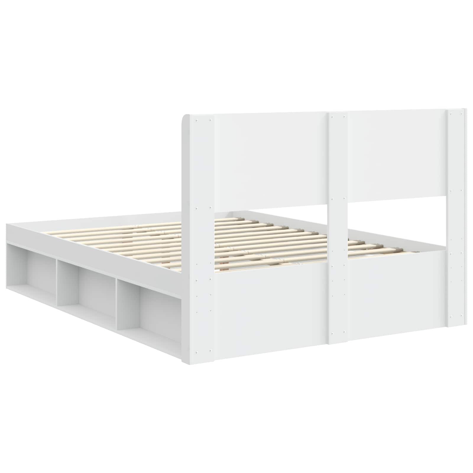 Καλάθι με αποθήκη και κεφαλάρι Λευκό 150 x 200 cm