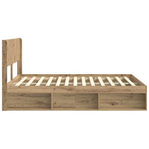 Καλάθι με αποθήκη και κεφαλάρι Artisan Δρυς 140 x 190 cm - Pakobazaar