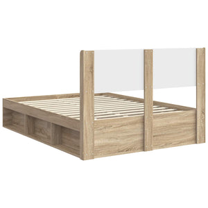 Καλάθι με αποθήκη και κεφαλάρι Sonoma Δρυς 120 x 200 cm - Pakobazaar