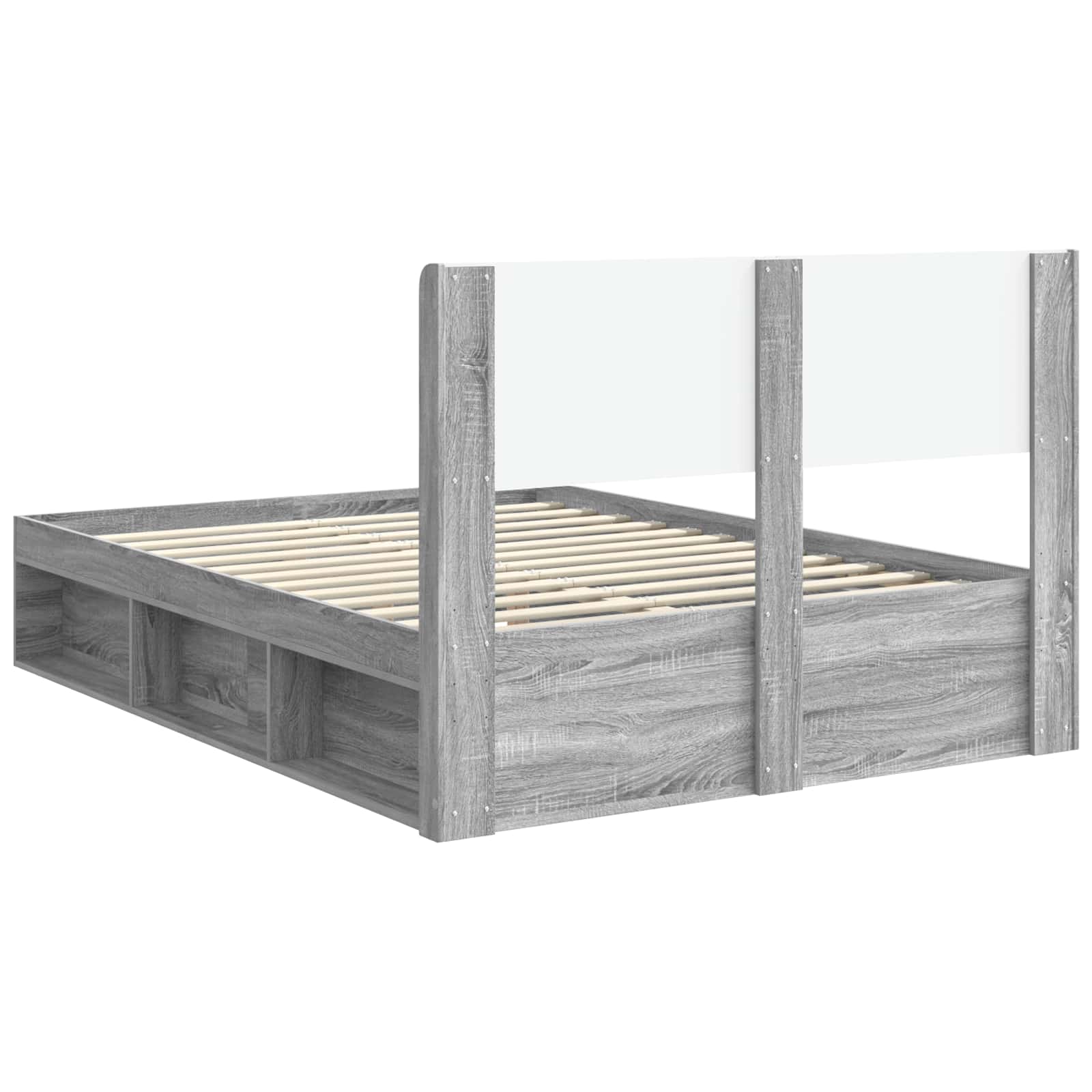 Καλάθι με αποθήκη και κεφαλάρι Γκρι Sonoma 120 x 200 cm - Pakobazaar