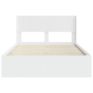 Καλάθι με αποθήκη και κεφαλάρι Λευκό 120 x 190 cm - Pakobazaar