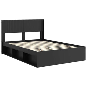 Καλάθι με αποθήκη και κεφαλάρι Μαύρο 120 x 190 cm - Pakobazaar