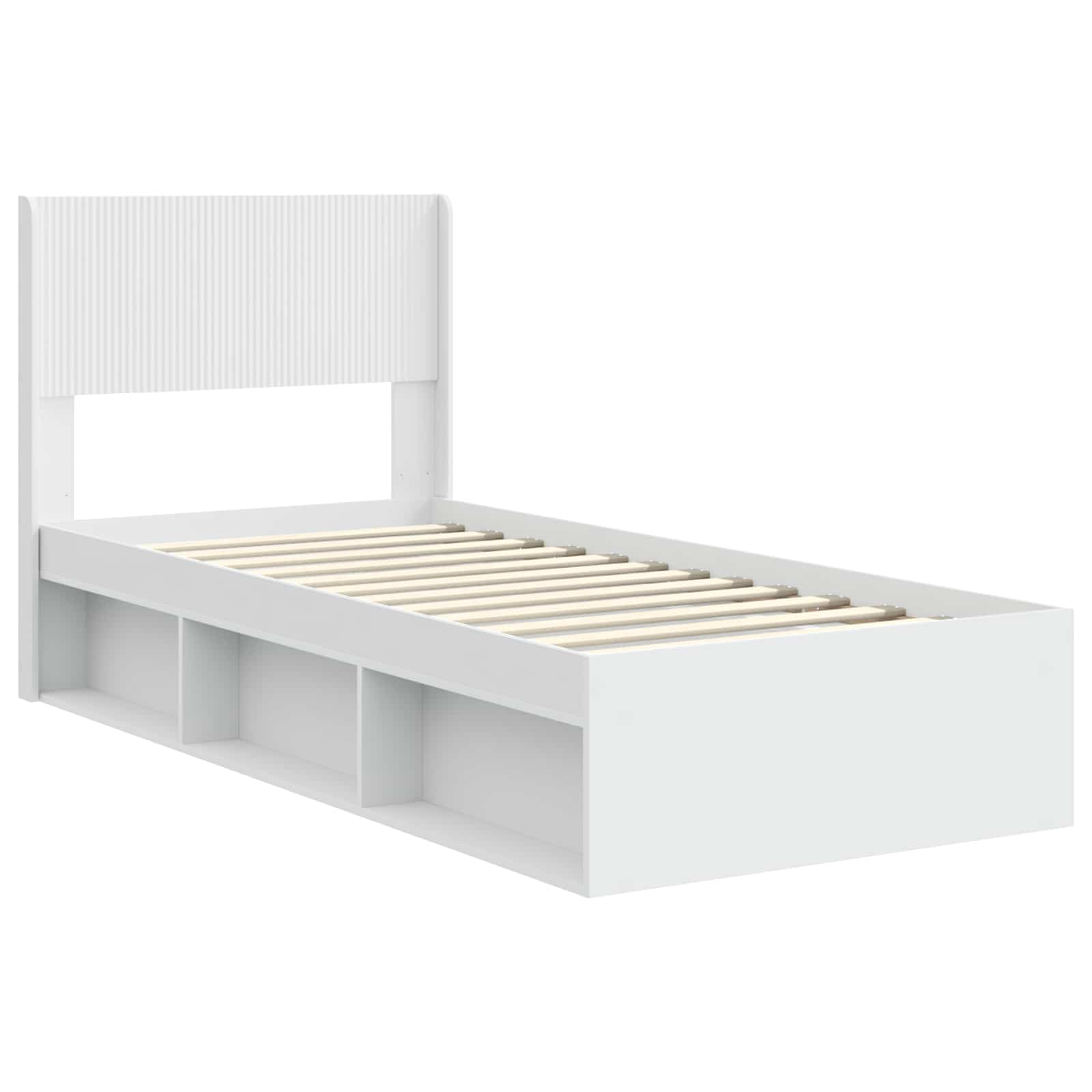 Καλάθι με αποθήκη και κεφαλάρι Λευκό 100 x 200 cm - Pakobazaar