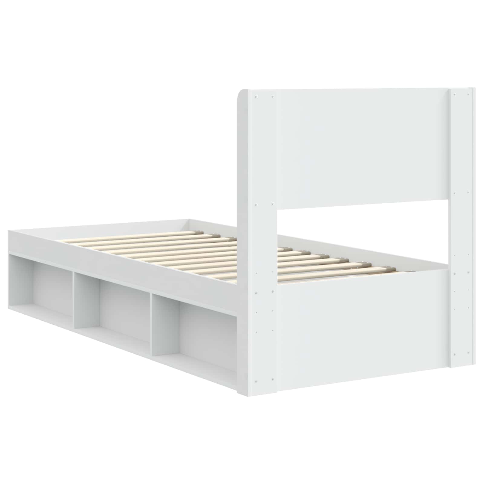 Καλάθι με αποθήκη και κεφαλάρι Λευκό 100 x 200 cm - Pakobazaar