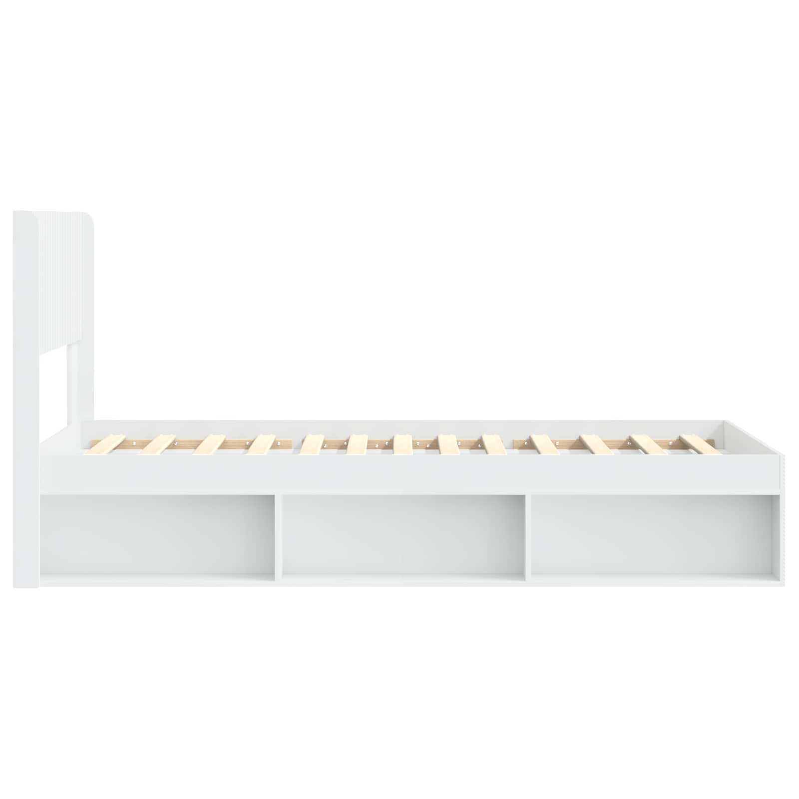 Καλάθι με αποθήκη και κεφαλάρι Λευκό 100 x 200 cm - Pakobazaar