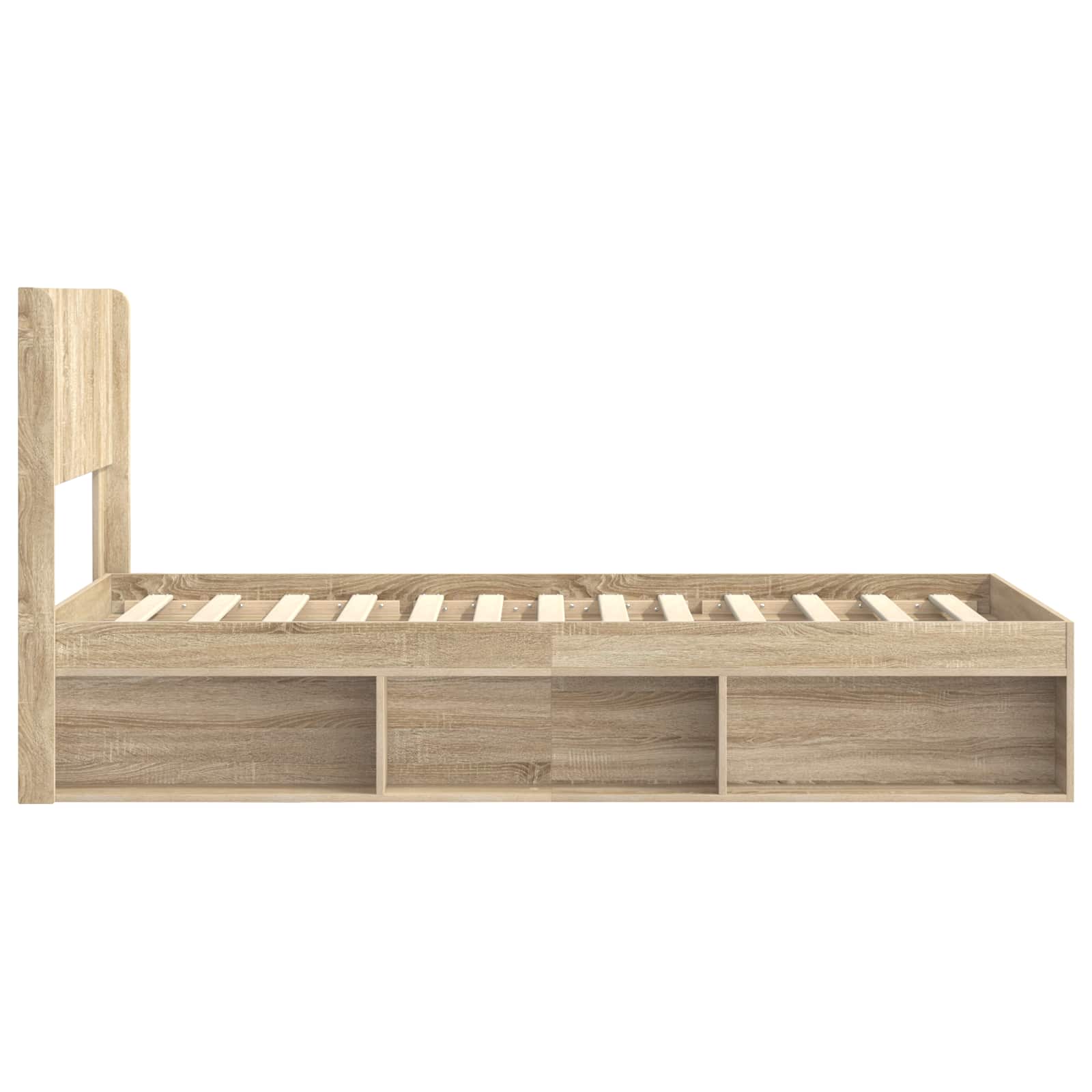 Καλάθι με αποθήκη και κεφαλάρι Sonoma Δρυς 100 x 200 cm - Pakobazaar