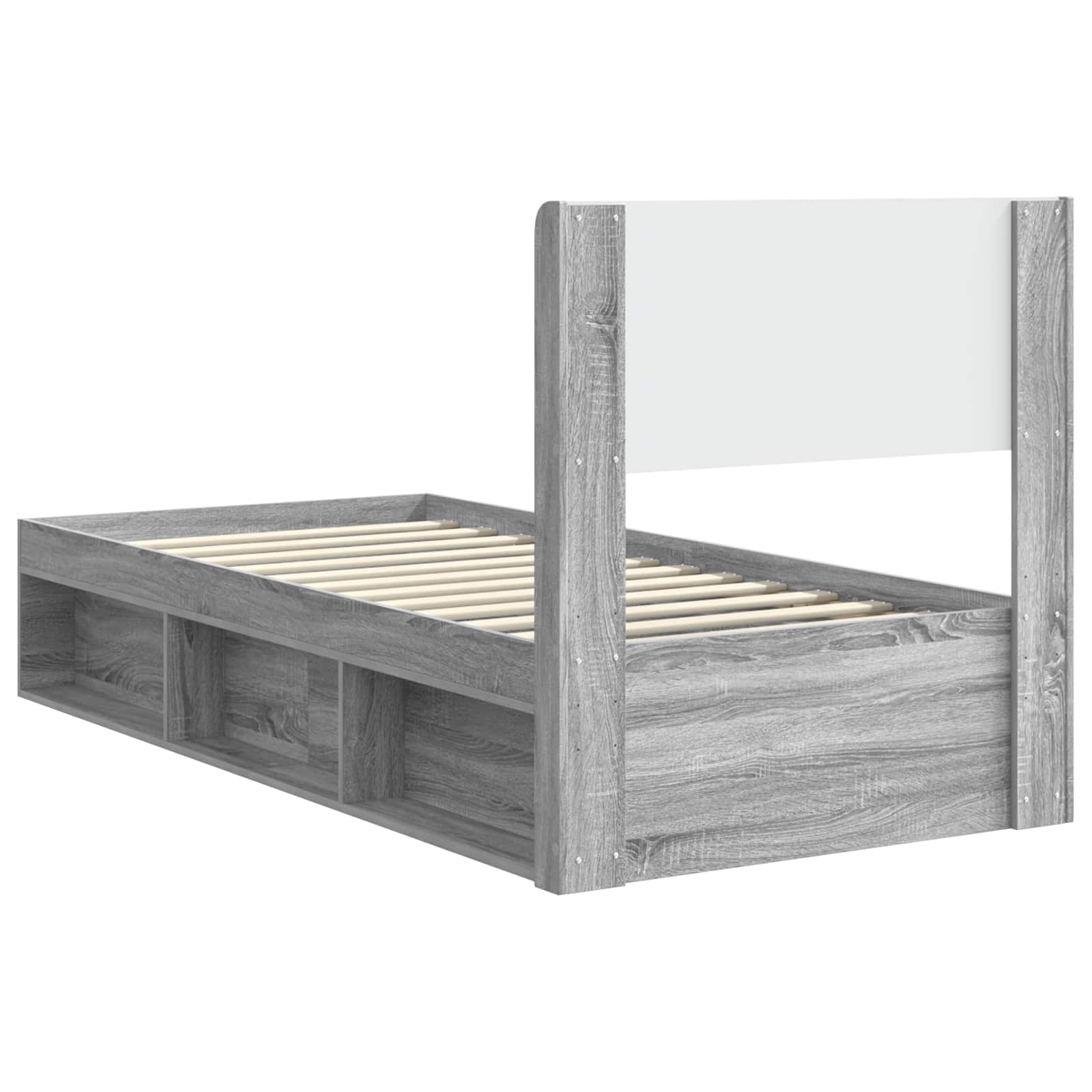 Καλάθι με αποθήκη και κεφαλάρι Γκρι Sonoma 100 x 200 cm - Pakobazaar