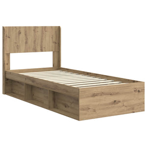 Καλάθι με αποθήκη και κεφαλάρι Artisan Δρυς 100 x 200 cm - Pakobazaar