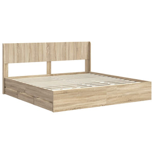 Καλάθι με αποθήκη και κεφαλάρι Sonoma Δρυς 200 x 200 cm - Pakobazaar