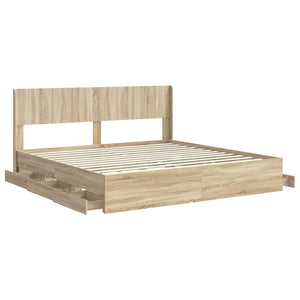 Καλάθι με αποθήκη και κεφαλάρι Sonoma Δρυς 200 x 200 cm - Pakobazaar